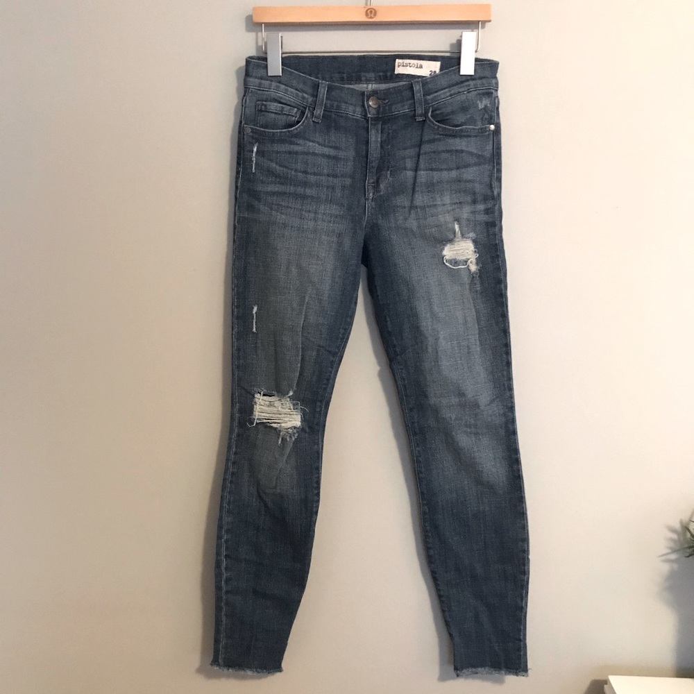 PISTOLA | 28 | skinny | distressed | stretchy